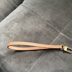 Vachetta wristlet strap for Pochette/Eva/Favorite